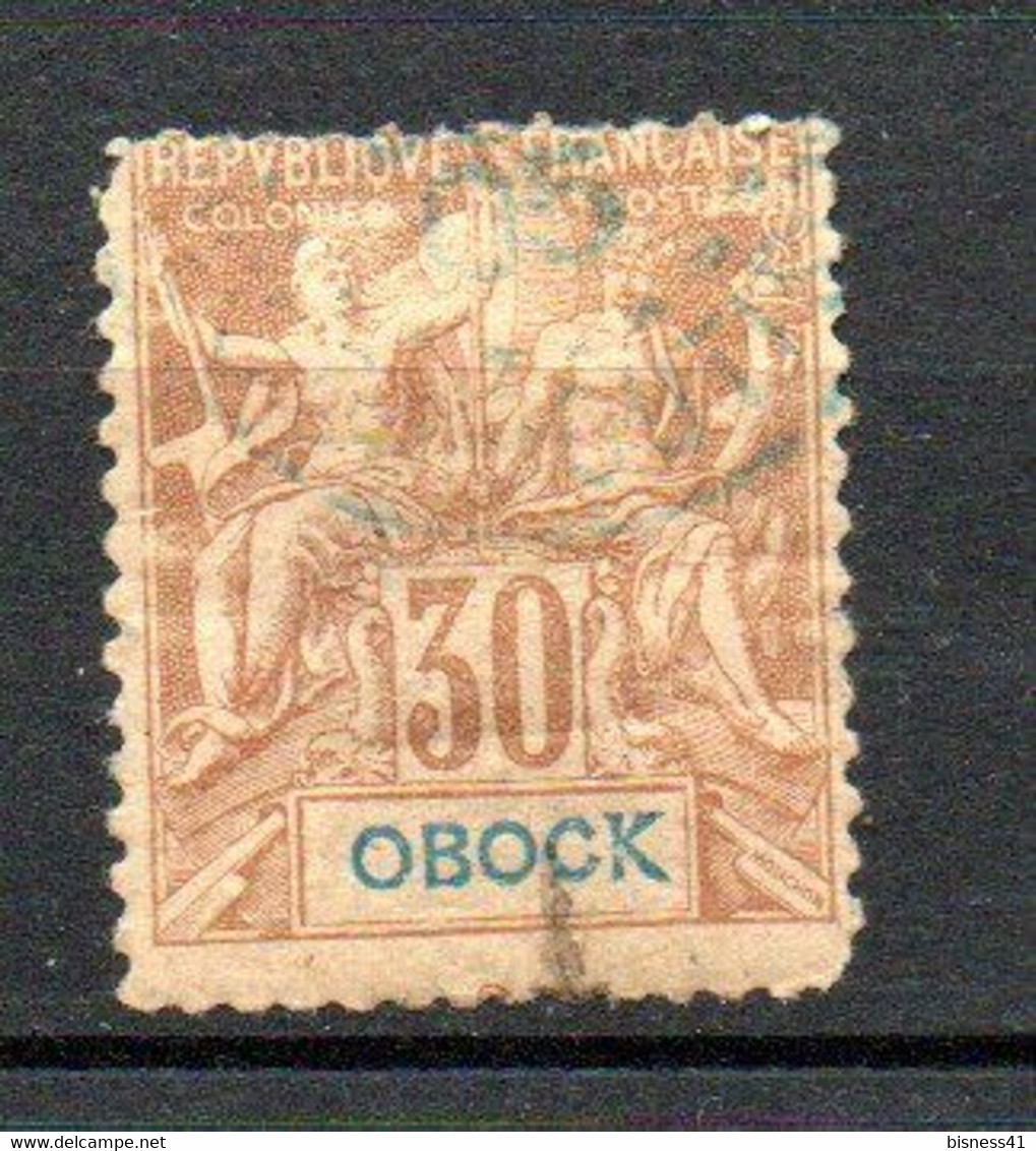 Col24 Colonies Obock N° 40 Oblitéré Cote 26,00€ - Used Stamps