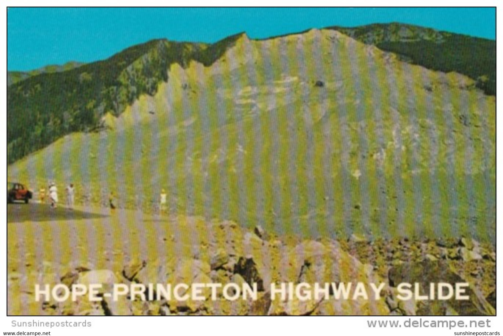 Canada Hope-Princeton Highway Slide British Columbia - Princeton