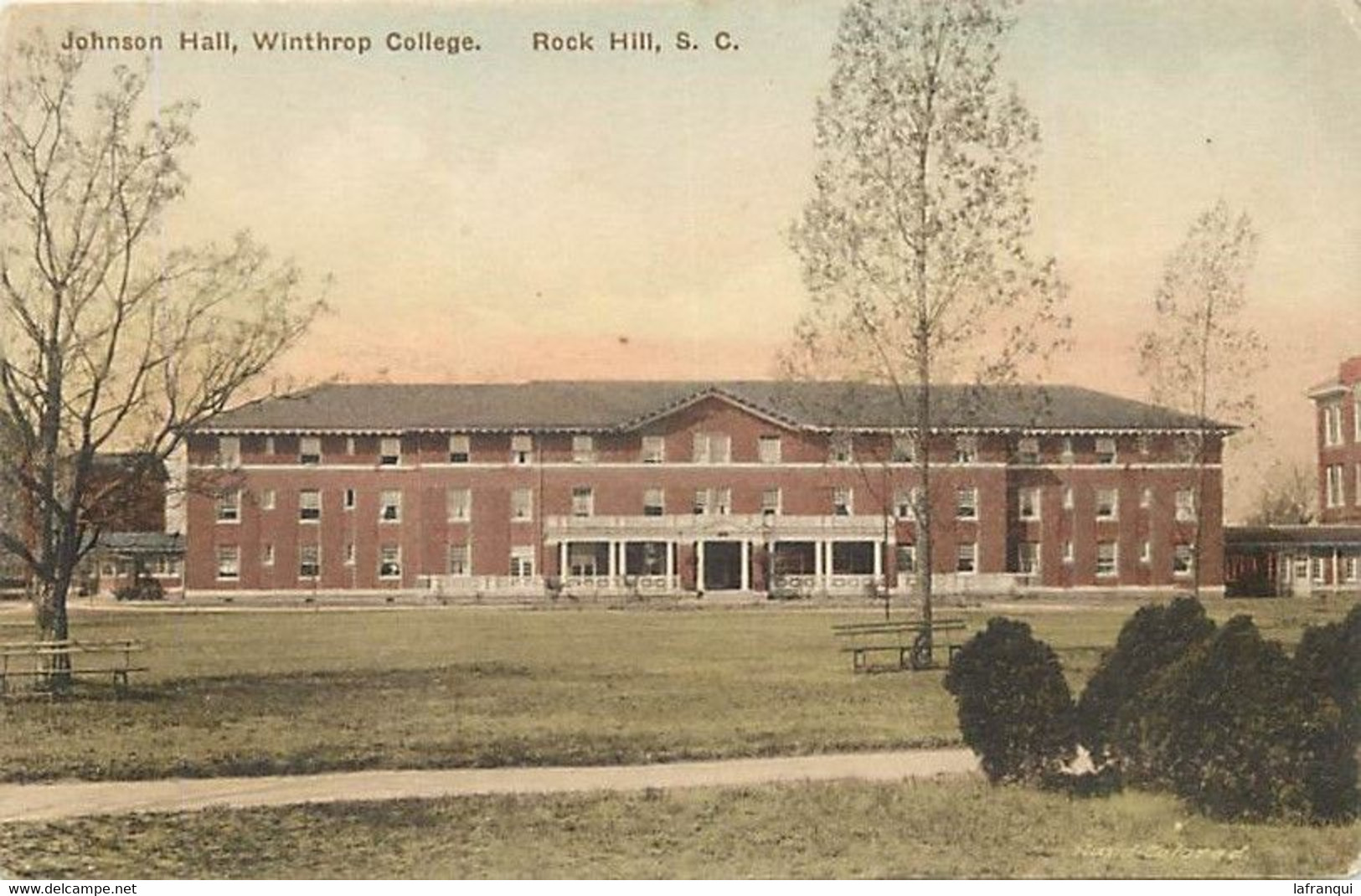 Pays Div-ref AA606- Etats Unis D Amerique - Usa - Johnson Hall - Winthrop College - Rock Hill  - - Rock Hill