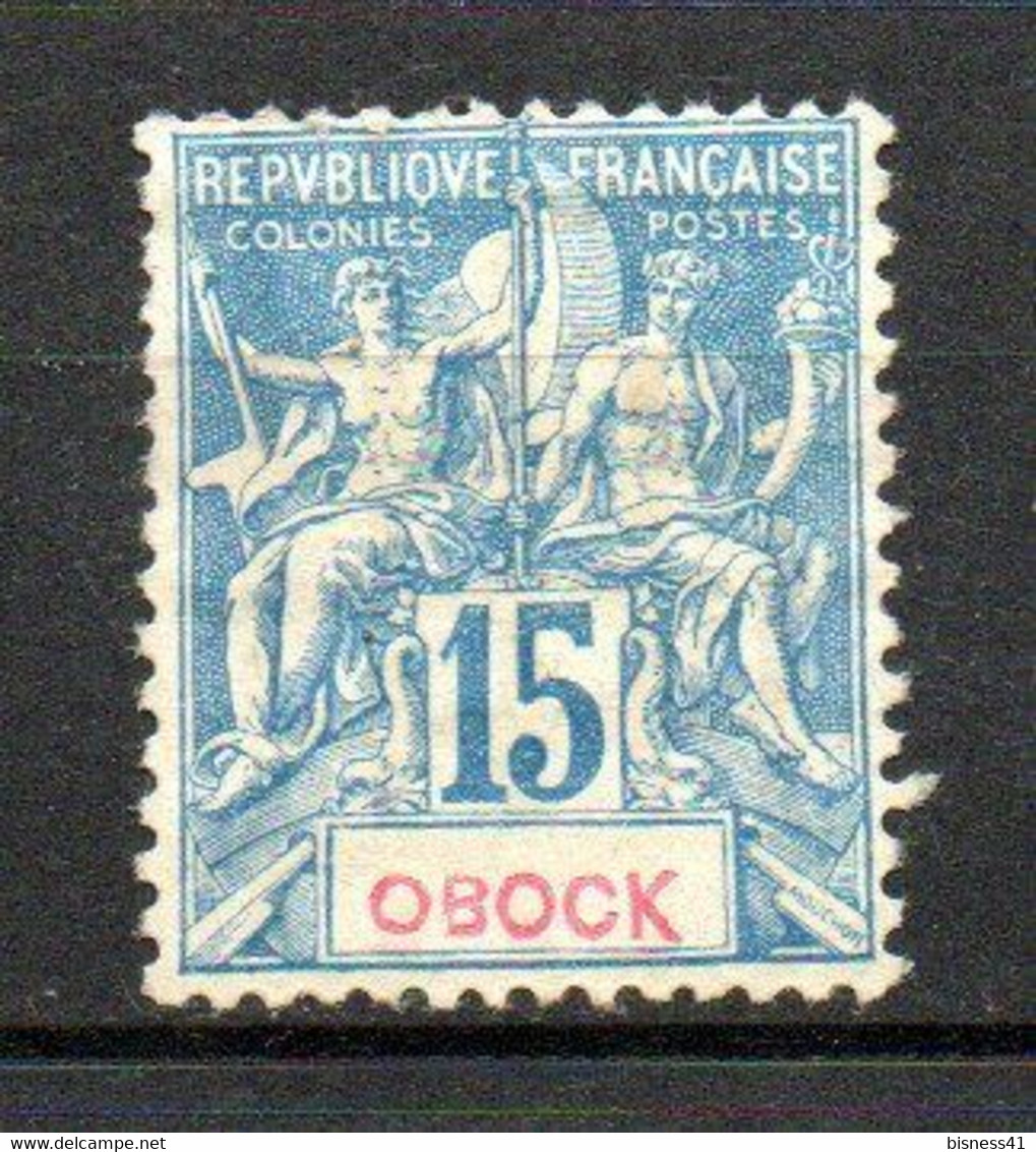 Col24 Colonies Obock N° 37 Neuf X MH Cote 25,00€ - Unused Stamps
