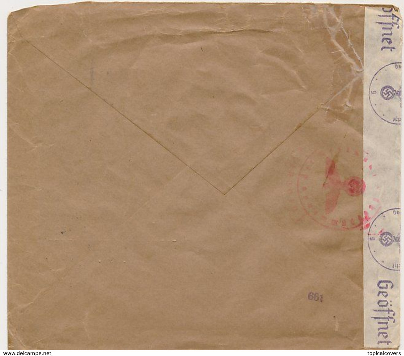 Censored Cover Istanbul Turkey - Amsterdam The Netherlands 1940 - WWII - Lettres & Documents