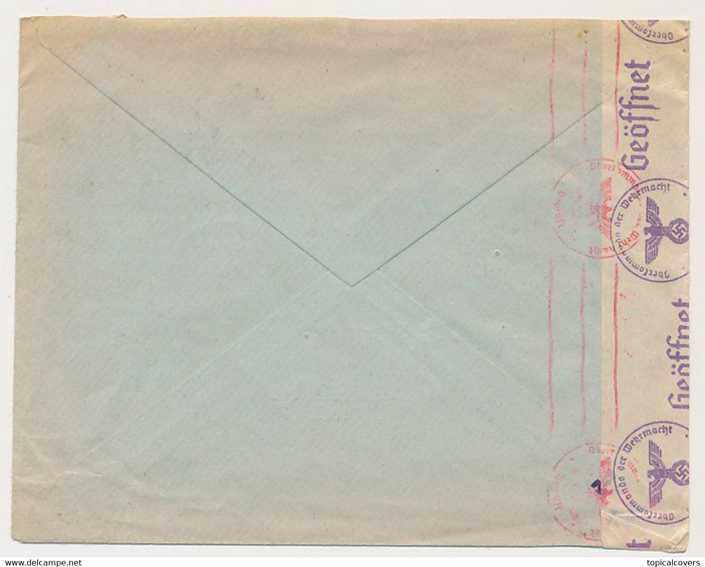 Censored Cover Bucarest Romania - Amsterdam The Netherlands 1940 - WWII - 2de Wereldoorlog (Brieven)