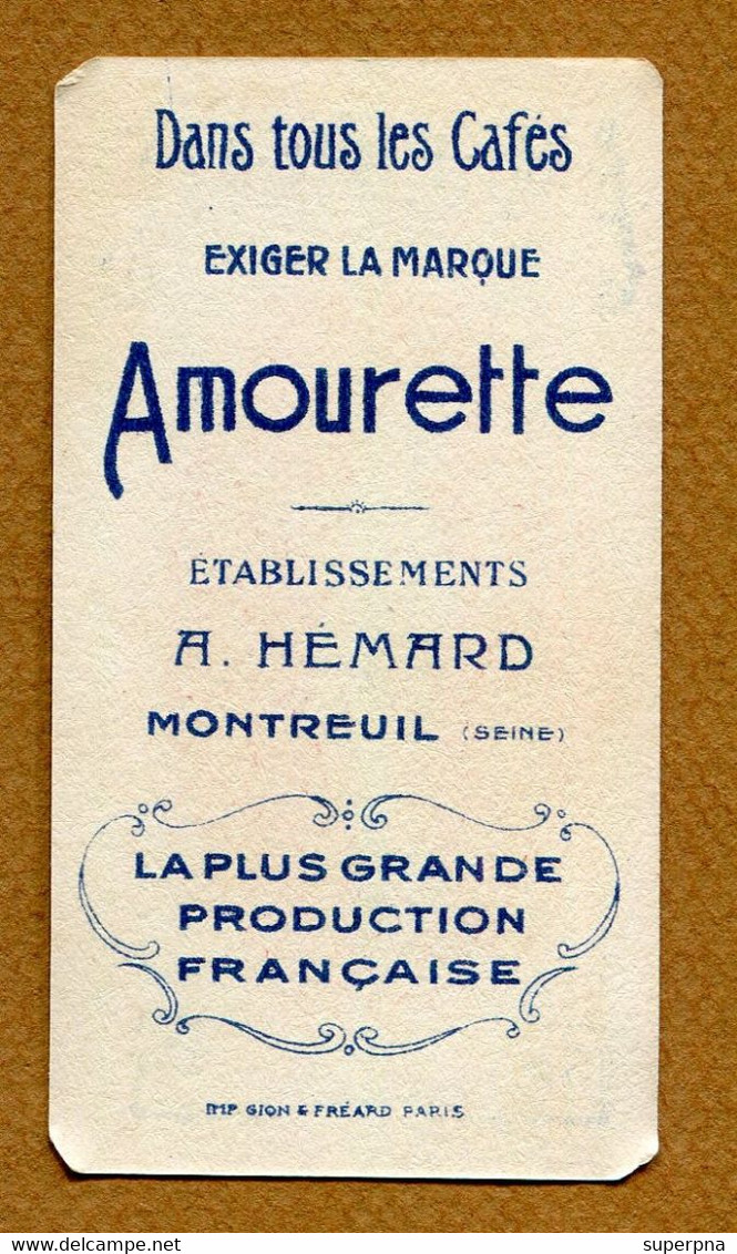 " AMOURETTE  : A. MENARD à MONTREUIL " - Anciennes (jusque 1960)