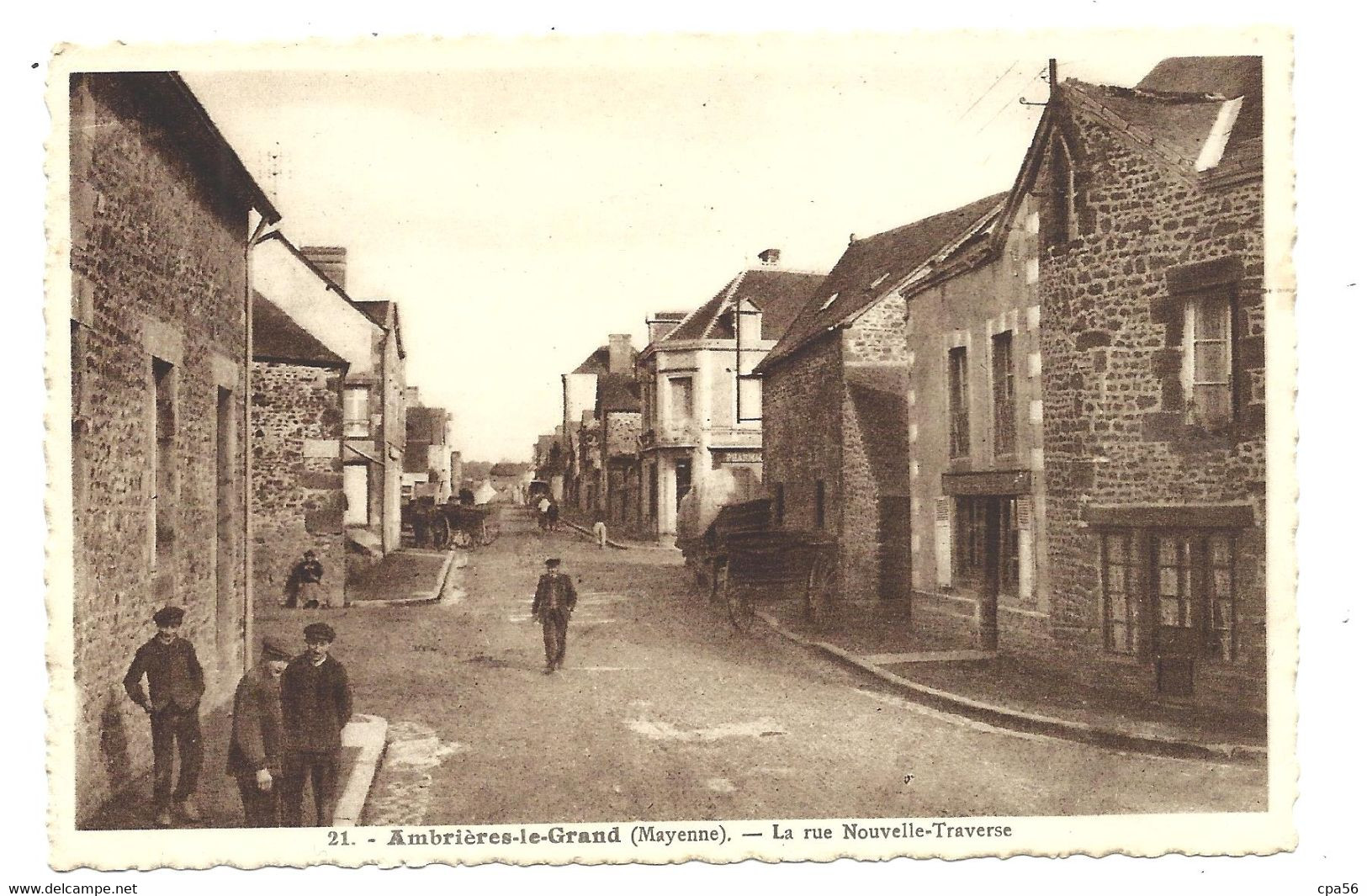 AMBRIÈRES Le Grand - Rue Nouvelle Traverse - Ambrieres Les Vallees