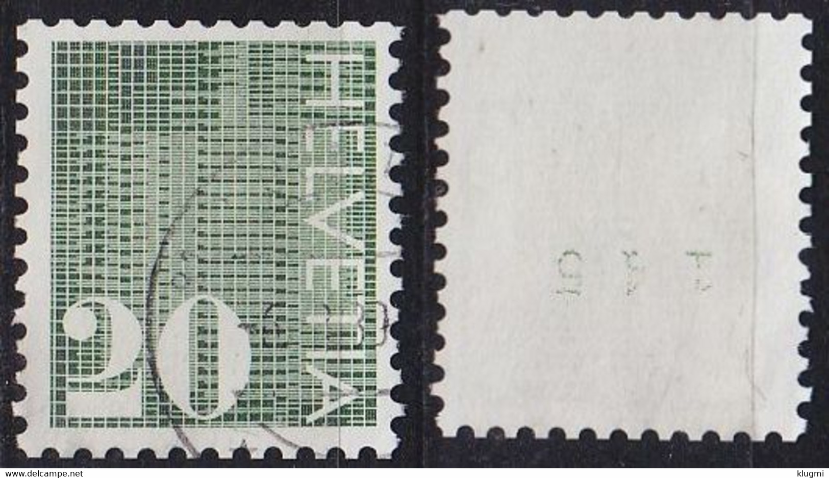 SCHWEIZ SWITZERLAND [Rolle] MiNr 0934 II ( O/used ) [01] - Coil Stamps