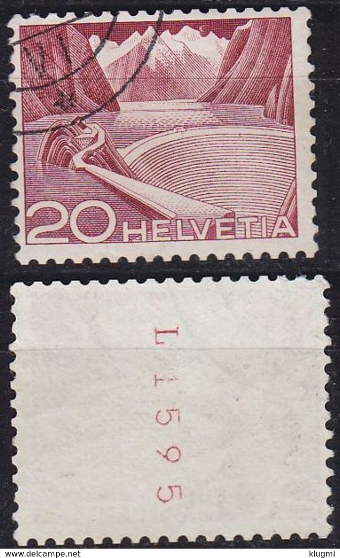 SCHWEIZ SWITZERLAND [Rolle] MiNr 0533 R I ( O/used ) [01] - Coil Stamps