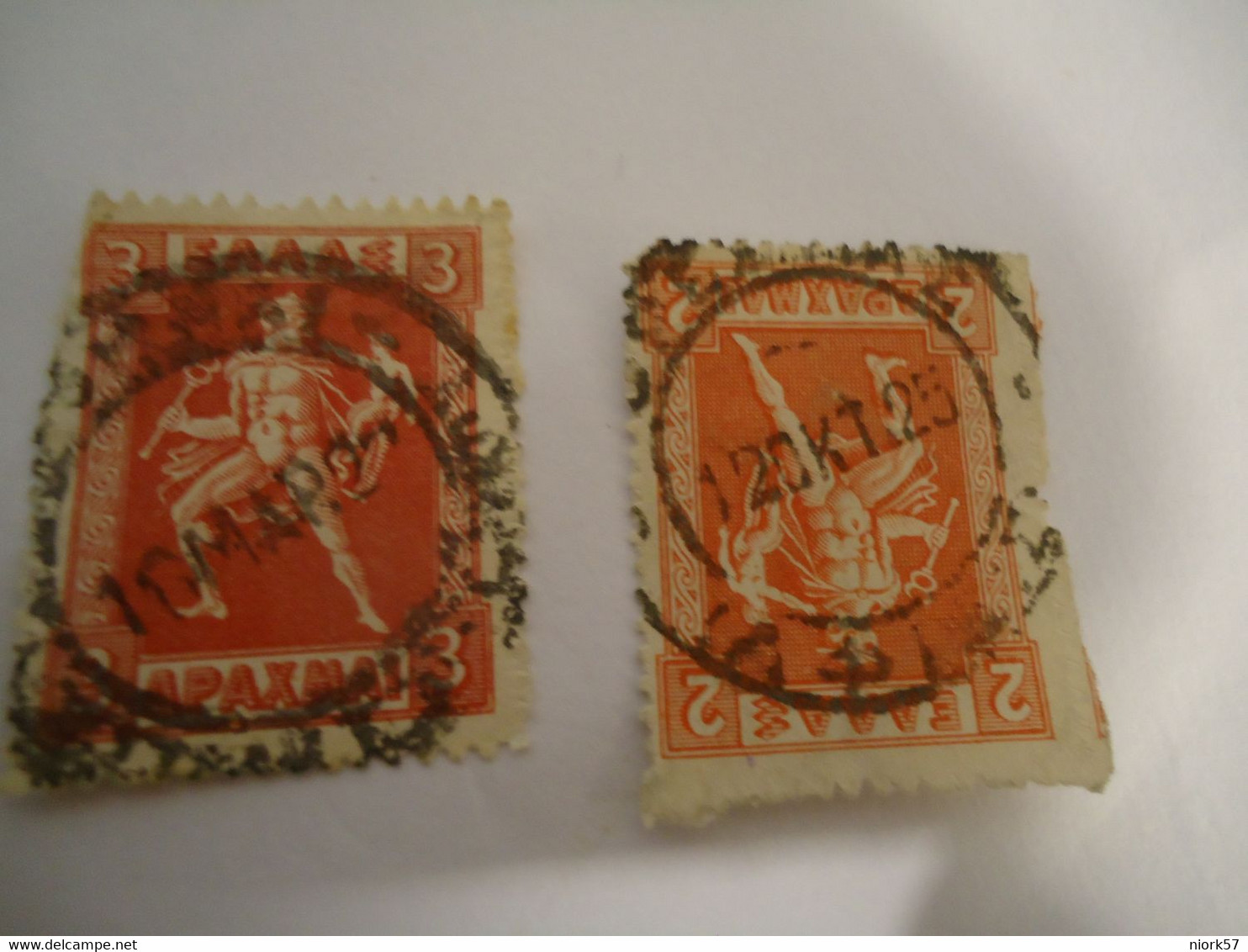 GREECE    USED  STAMPS HERMES 2 - Zonder Classificatie