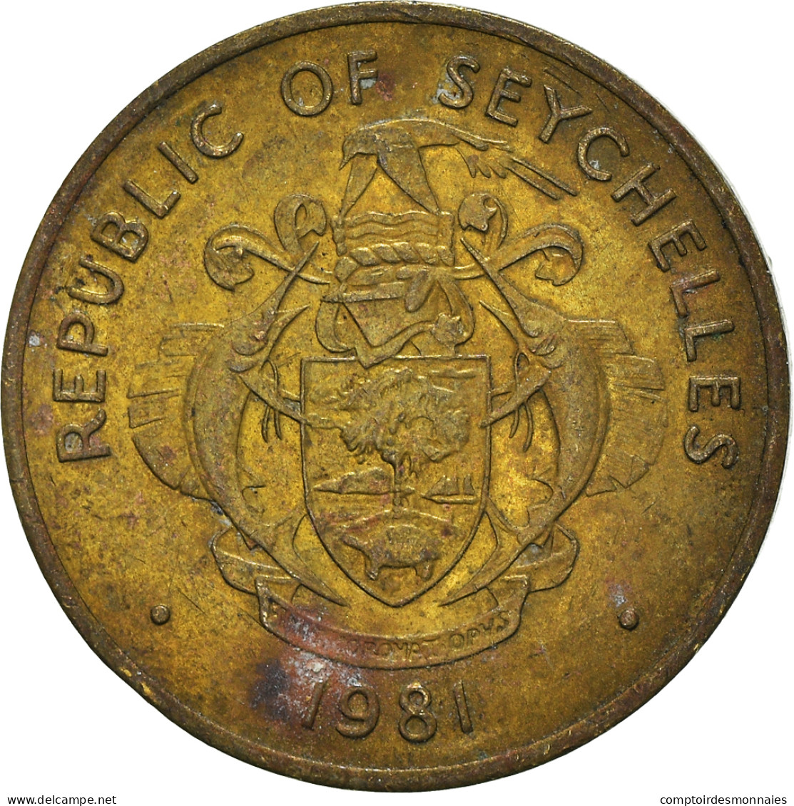 Monnaie, Seychelles, 10 Cents, 1981 - Seychelles