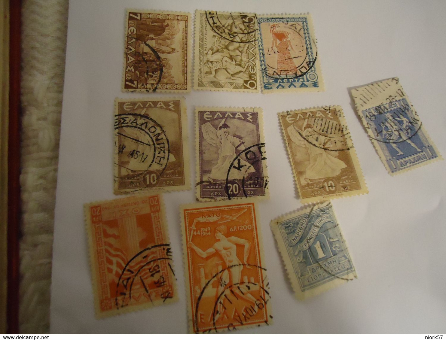 GREECE USED STAMPS 10 - Unclassified