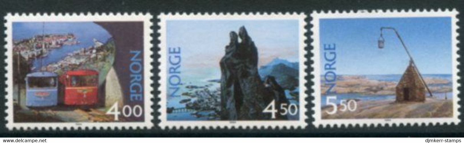 NORWAY 1994 Tourism MNH / **.   Michel 1156-58 - Unused Stamps