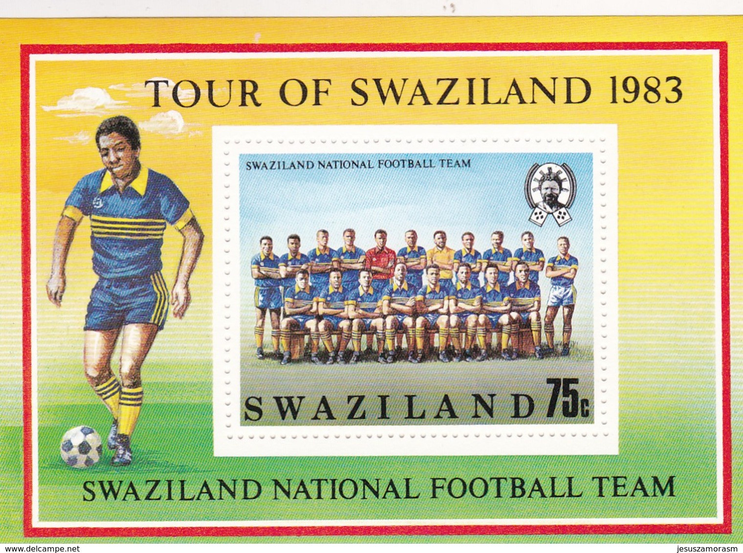 Swaziland Hb 7 Al 9 - Swaziland (1968-...)