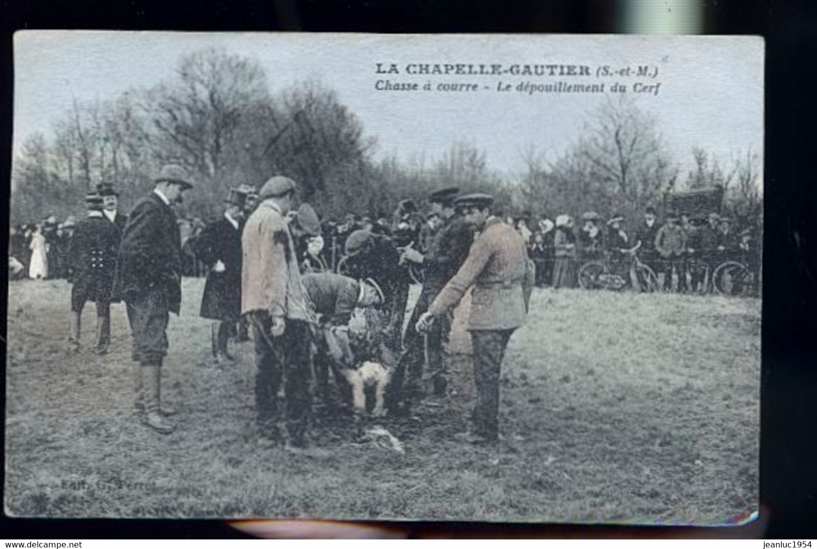 LA CHAPELLE GAUTHIER CHASSE A COURRE - La Chapelle La Reine