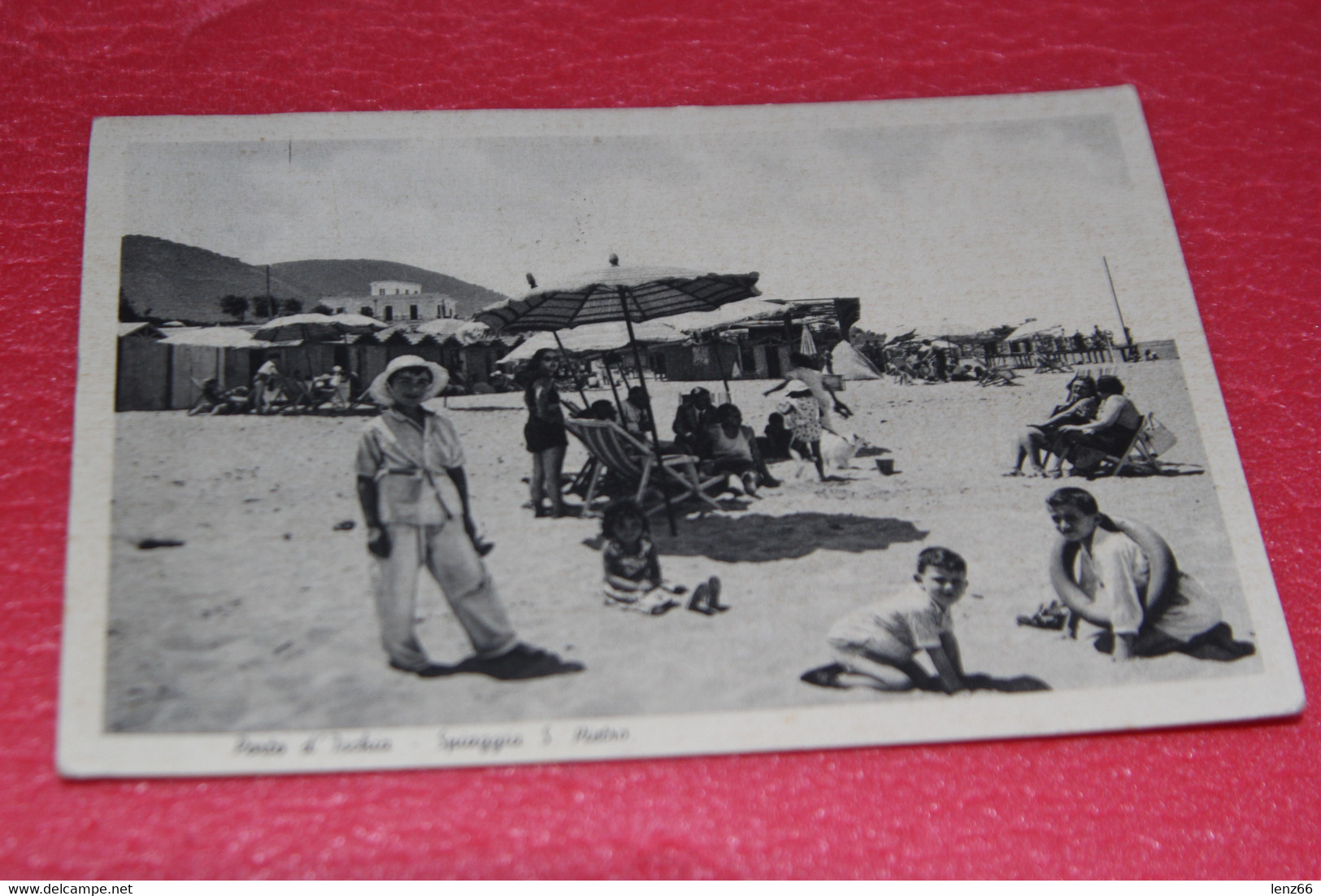 Napoli Porto Ischia La Spiaggia S. Pietro 1948 Ed. D' Ambra - Napoli (Naples)