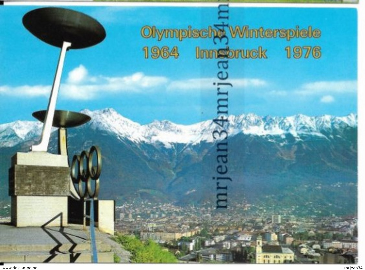 Autriche Innsbruck Olympische Winterspiele Stade Bergisel Jeux Olympiques D'hiver 1964 1976 - Innsbruck