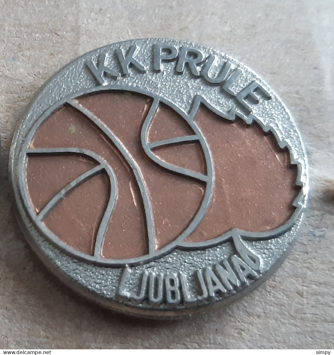 Basketball Club KK PRULE Ljubljana Slovenia Pins - Basketball