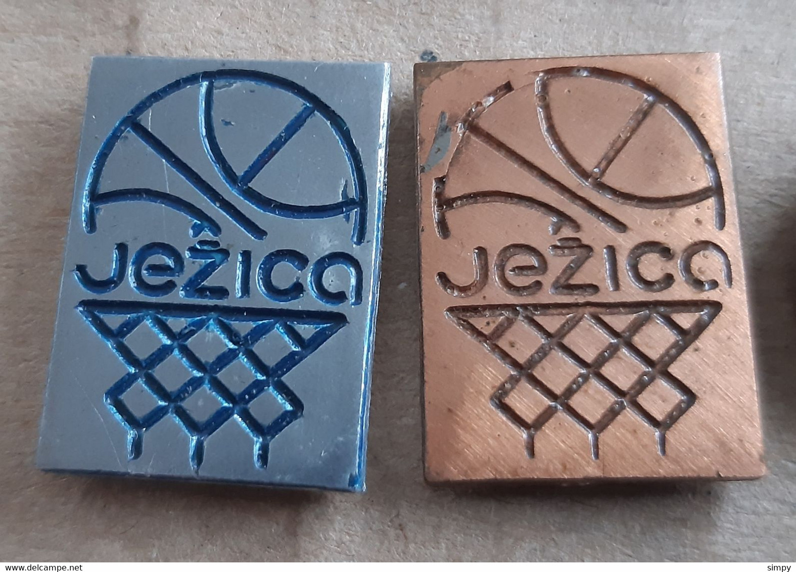 Basketball Club KK JEZICA Ljubljana Slovenia Pins - Basketball