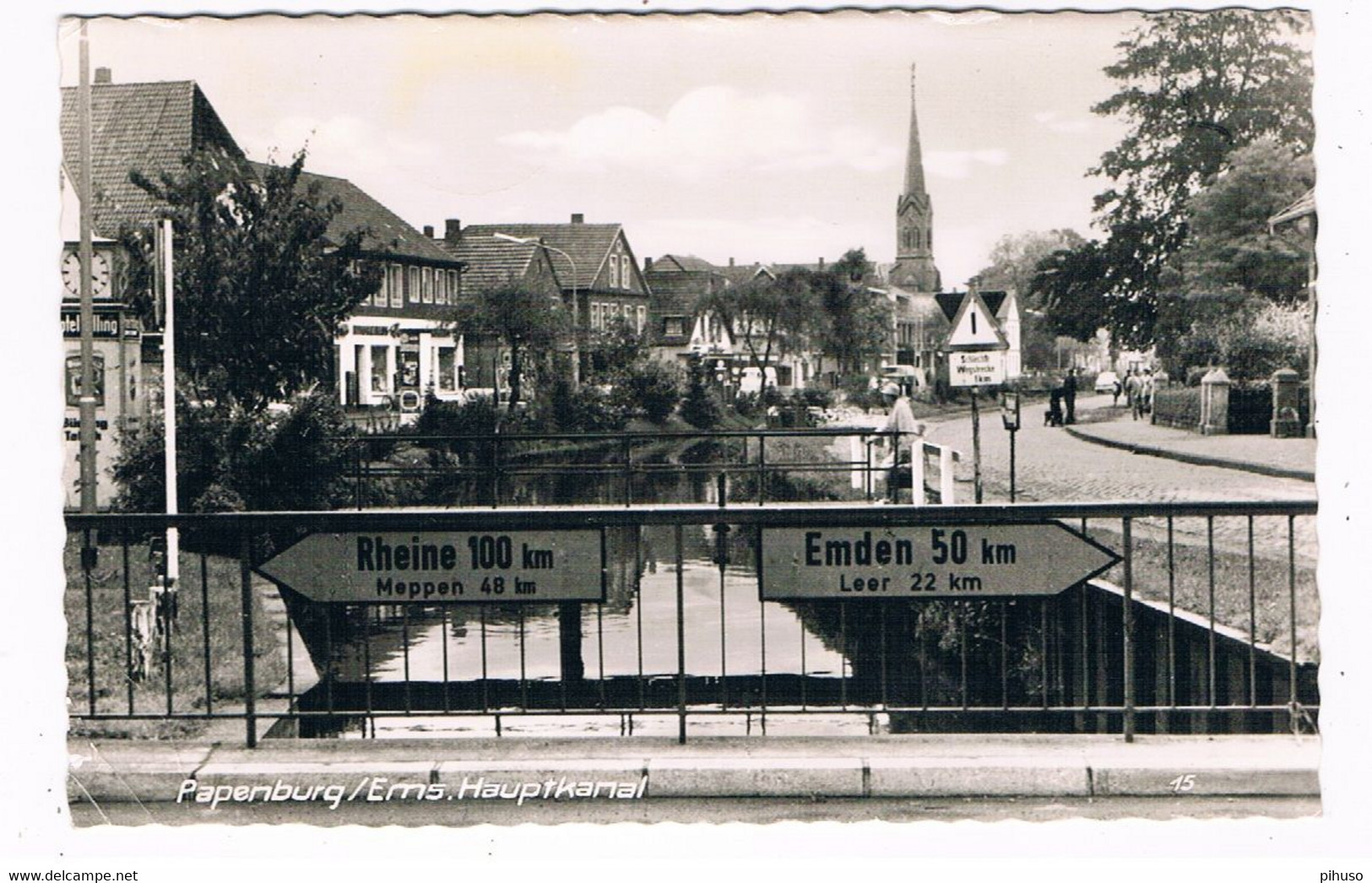 D-13726   PAPENBURG : Hauptkanal - Papenburg