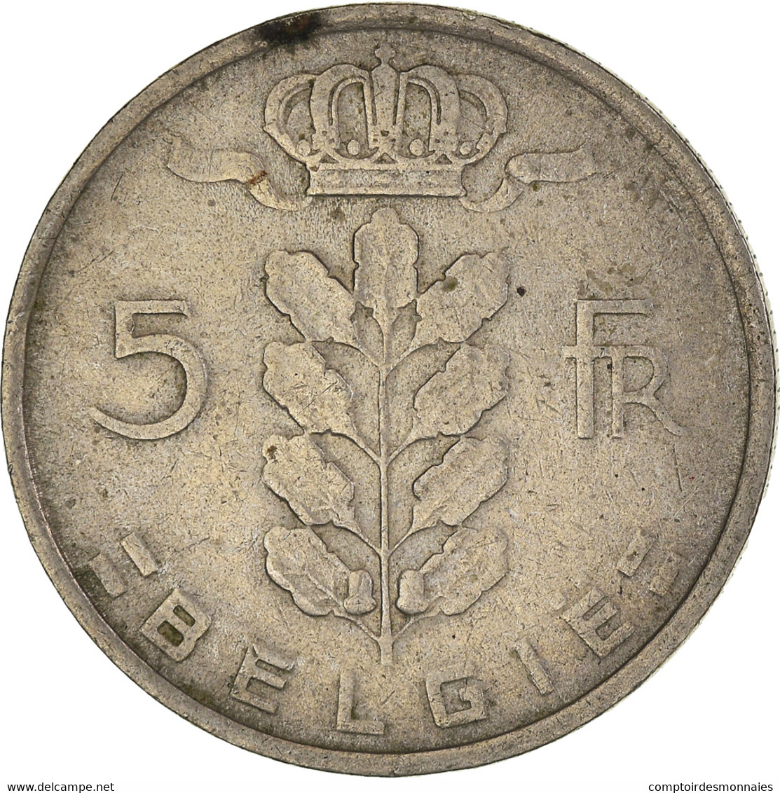 Monnaie, Belgique, 5 Francs, 5 Frank, 1950 - 5 Francs