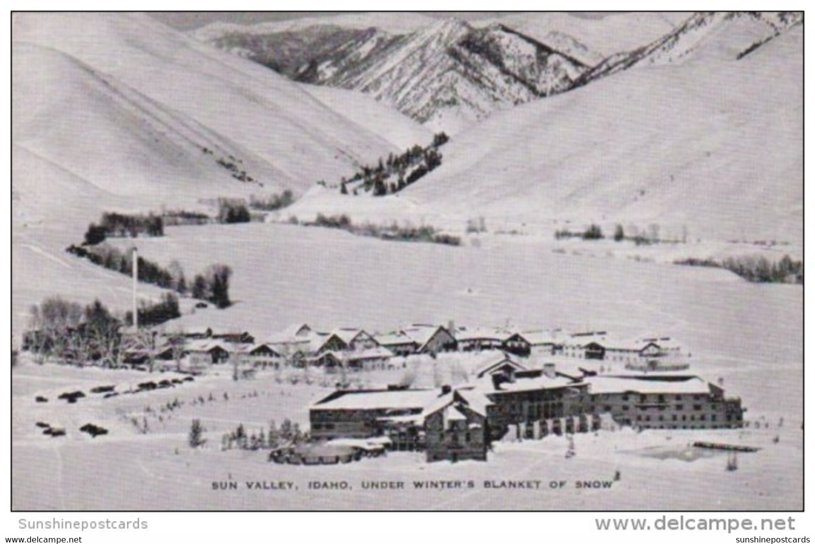 Idaho Sun Valley Under Winter's Blankey Of Snow - Other & Unclassified