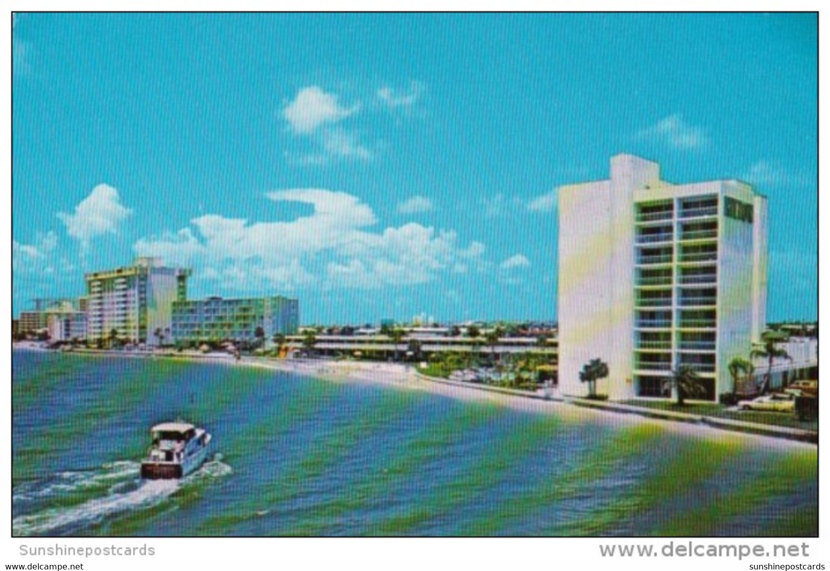 Florida Clearwater Beach Looking South - Clearwater