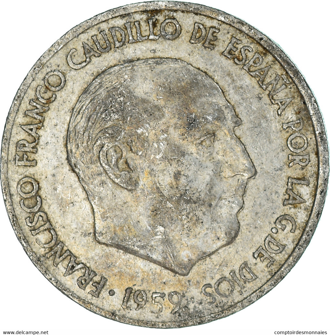 Monnaie, Espagne, 10 Centimos, 1959 - 10 Céntimos