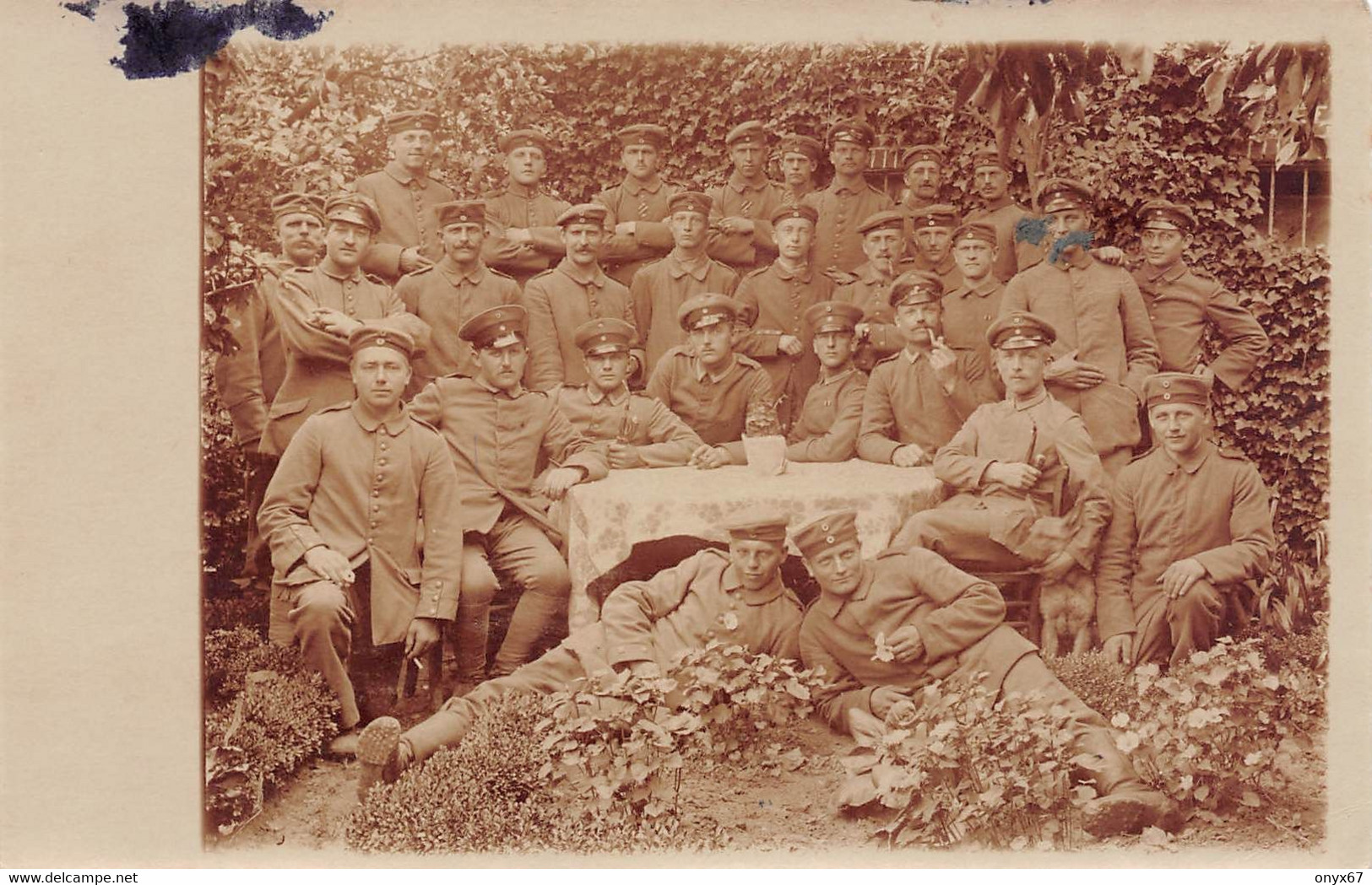 Carte Postale Photo Militaire Allemand YPERN-YPRES-LEPER-Ieper-Belgïe-Belgique-Soldaten-Soldat-Krieg-14/18 - Ieper