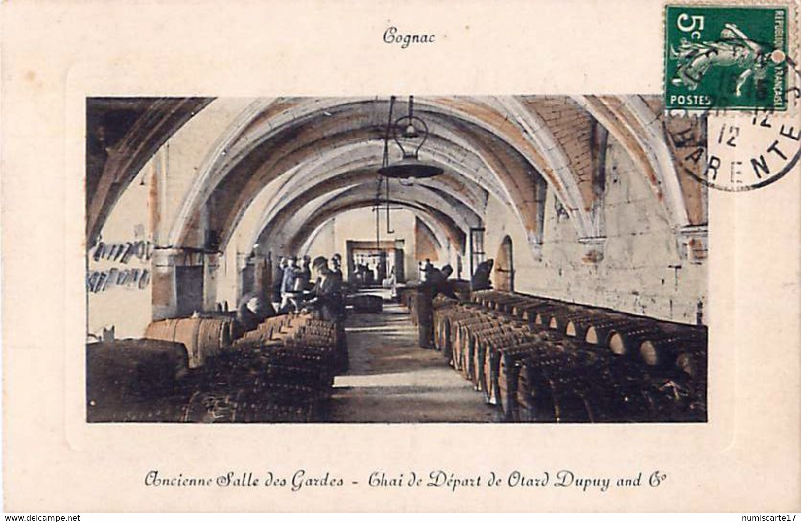 Cpa COGNAC 16 Ancienne Salle Des Gardes - Chai De Départ De Otard Dupuy And Co - Cognac