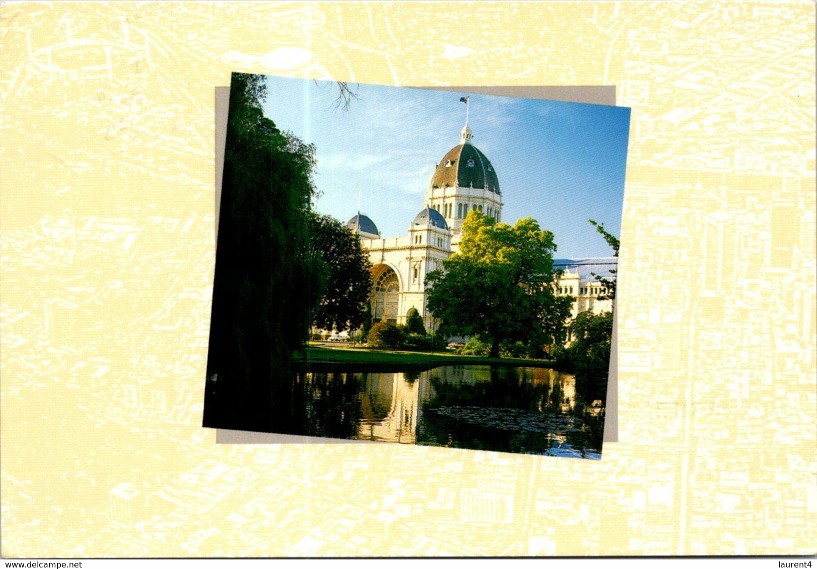 (1 G 45) Australia - VIC - Melbourne Olympic Bids For 1996 Games (Royol Exhibition Hall) Posted Pre-paid Card - Kermissen