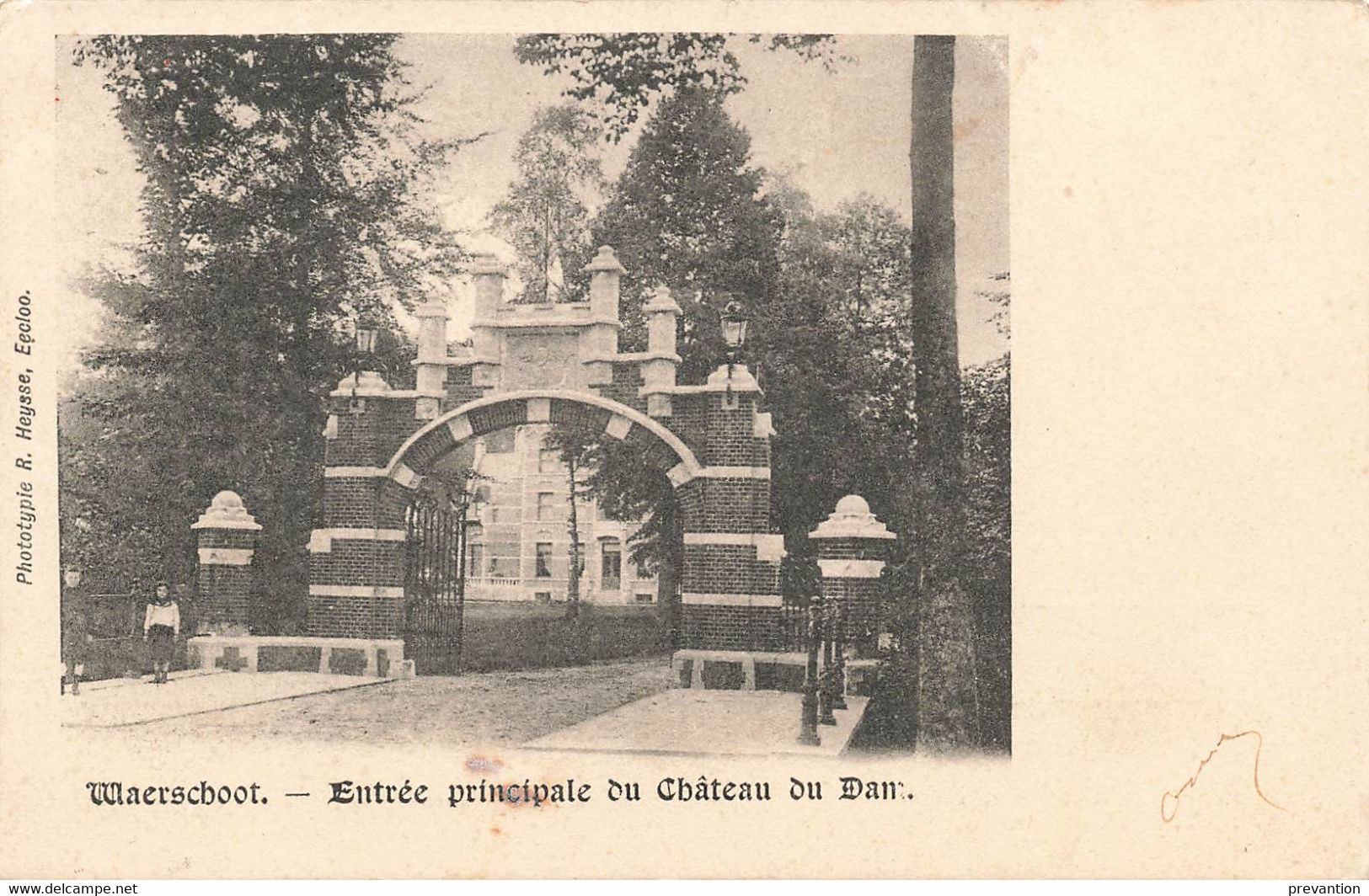 LAICHES-CHASSEPIERRE - Centre D'Azy - Carte Circulé En 1904 - Waarschoot