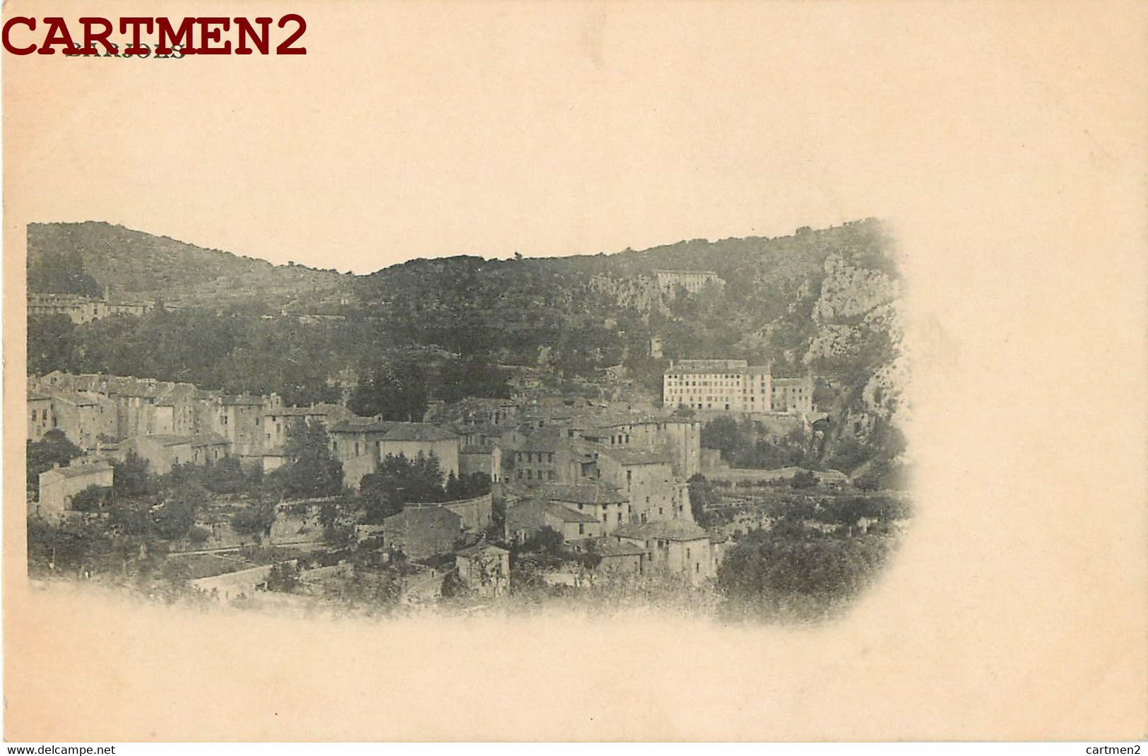 BARJOLS VUE GENERALE PIONNIERE 1900 VAR 83 - Barjols