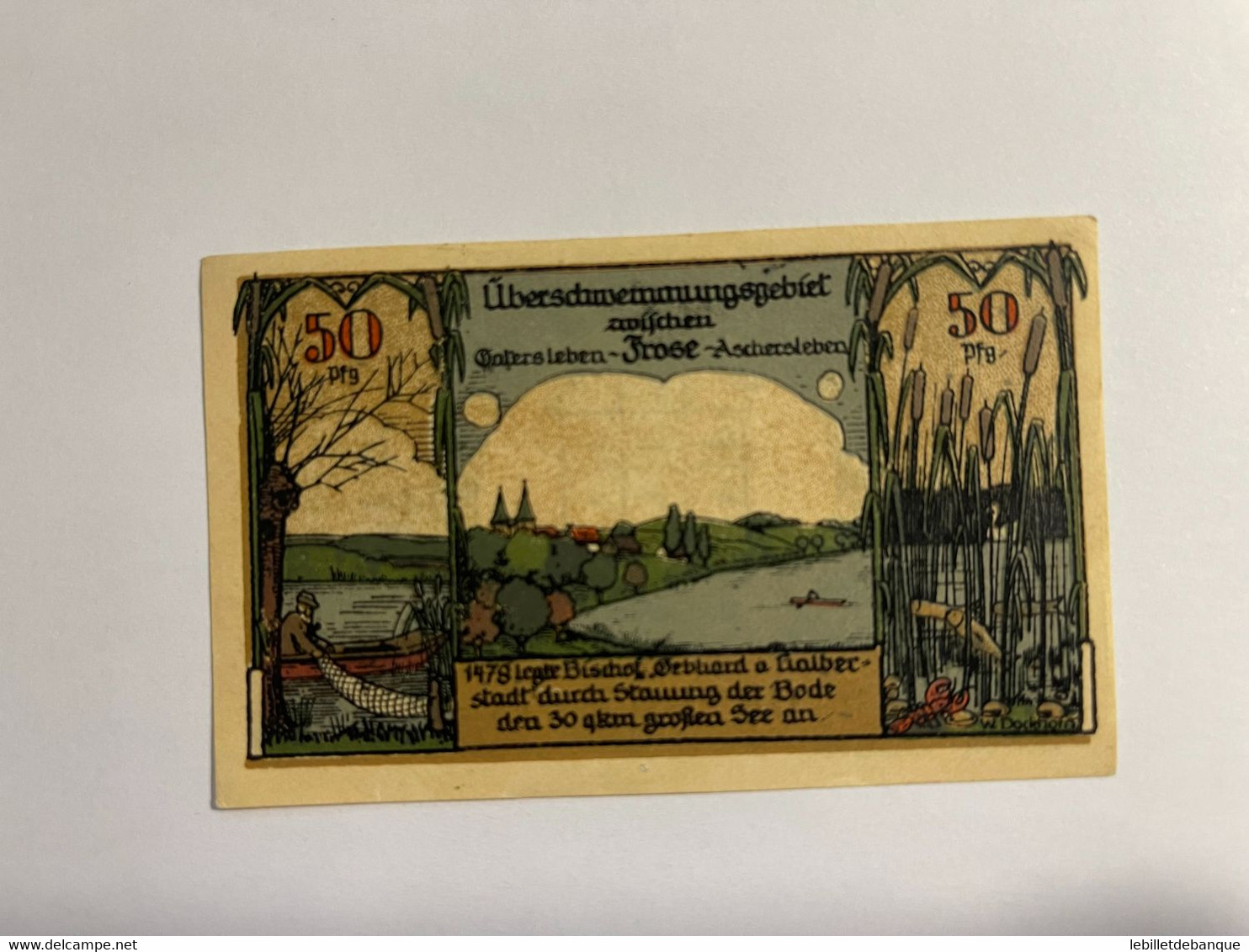 Allemagne Notgeld Frose 50 Pfennig - Collections