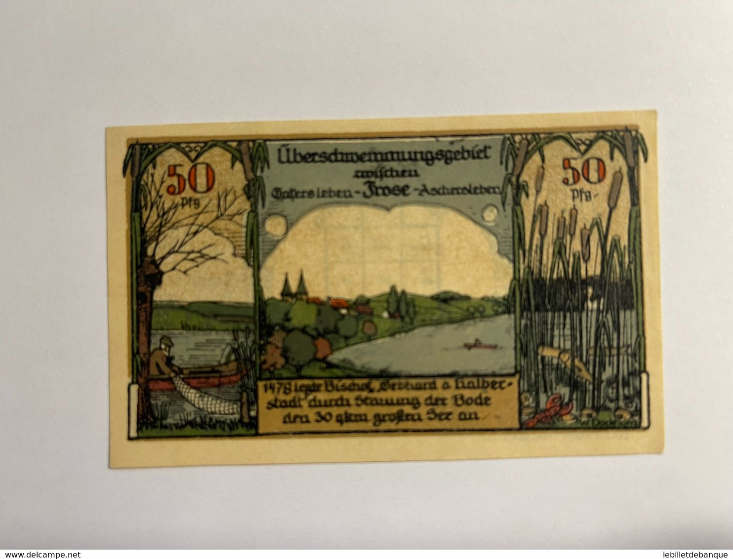 Allemagne Notgeld Frose 50 Pfennig - Collections