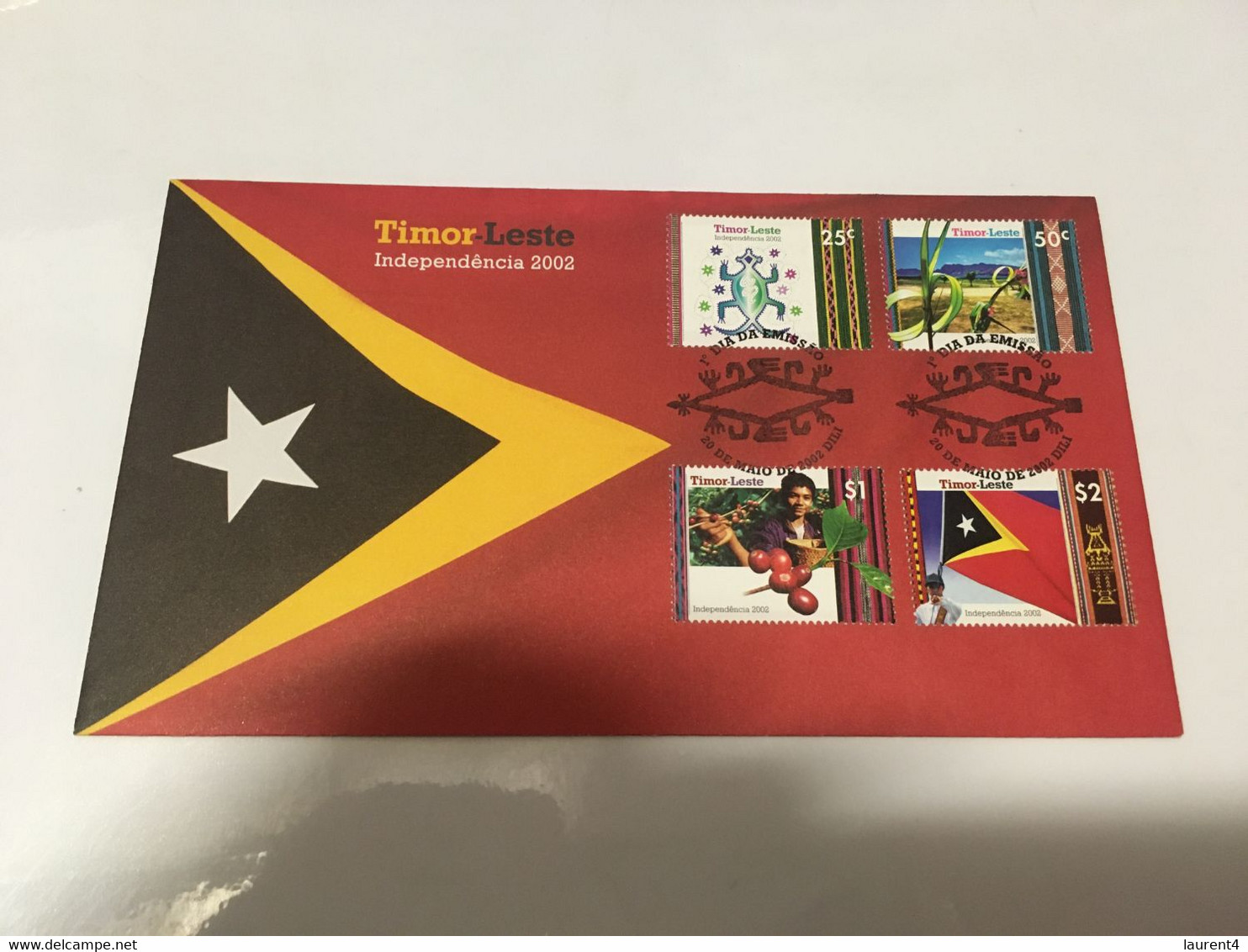 (1 G 48) Timr Leste Independence 2002 FDC (scarce) Cover - Issed By Australia Post - Osttimor