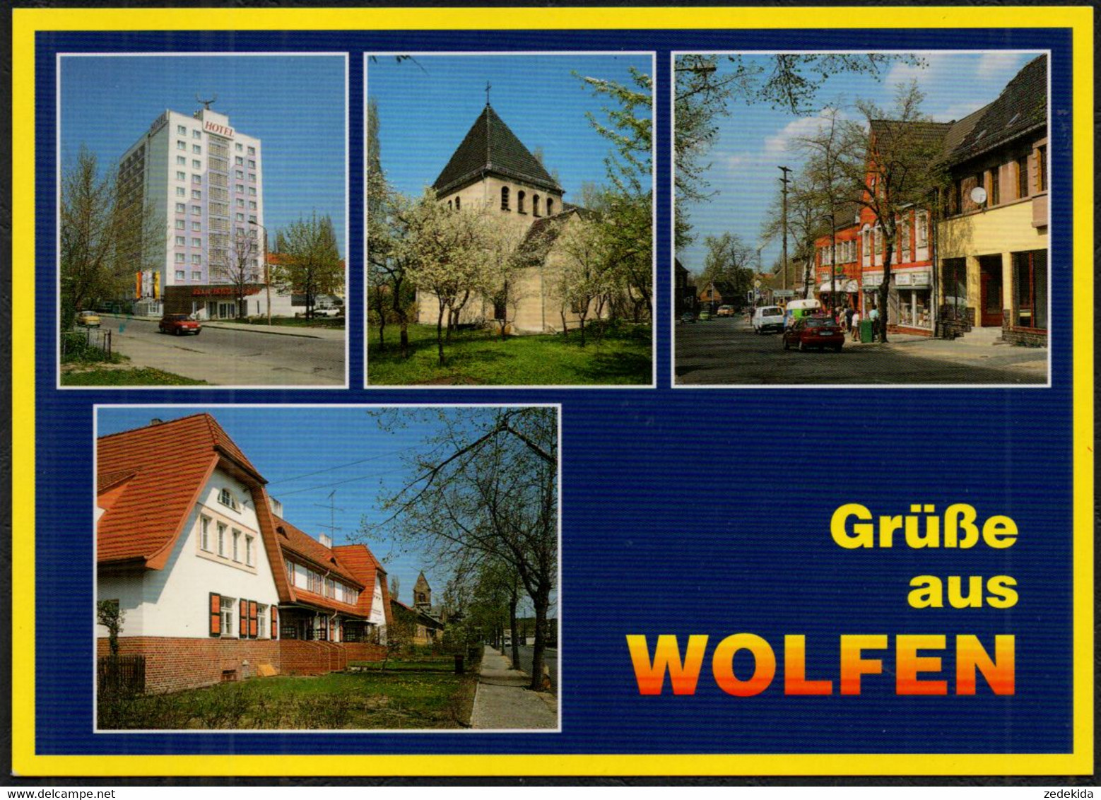 F5961 - TOP Wolfen - Verlag Bild Und Heimat Reichenbach Qualitätskarte - Wolfen