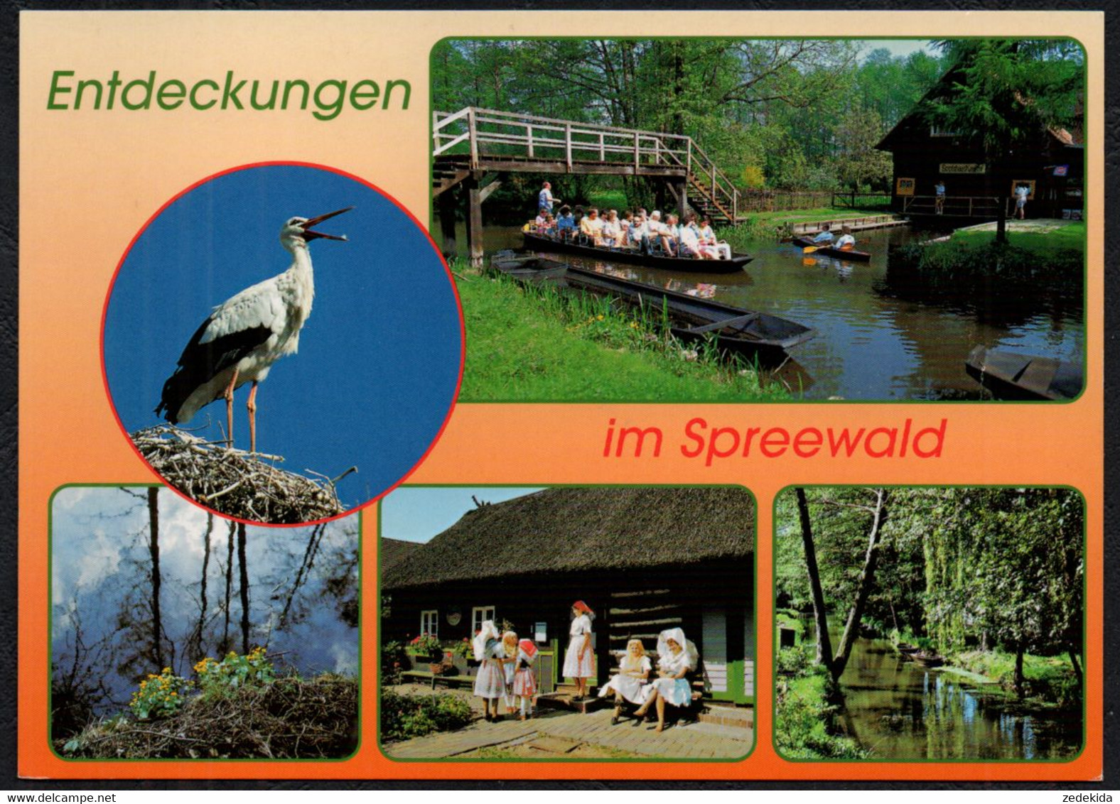 F5978 - TOP Trachten Spreewald - Verlag Bild Und Heimat Reichenbach Qualitätskarte - Luebbenau