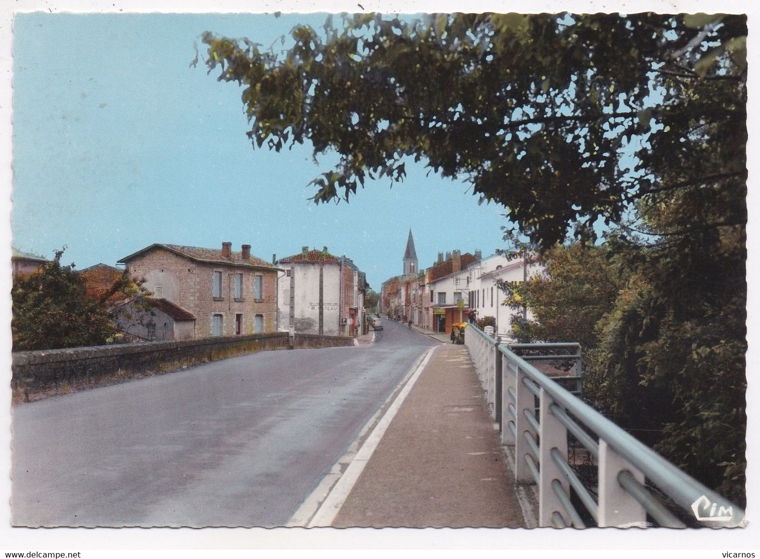 CP 79 BRIOUX SUR BOUTONNE La Grand' Rue - Brioux Sur Boutonne