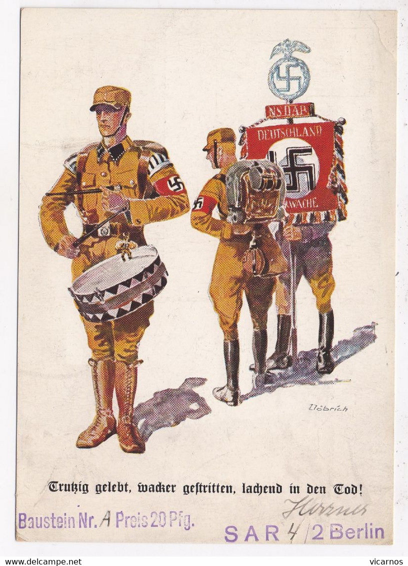 CP MILITARIA Allemagne Soldats - Oorlog 1939-45