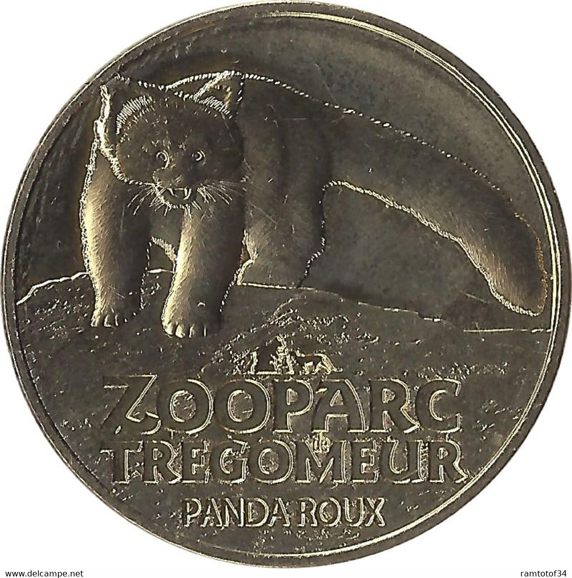 2022 MDP150 - TRÉGOMEUR - Zooparc De Trégomeur 2 (le Panda Roux) / MONNAIE DE PARIS - 2022