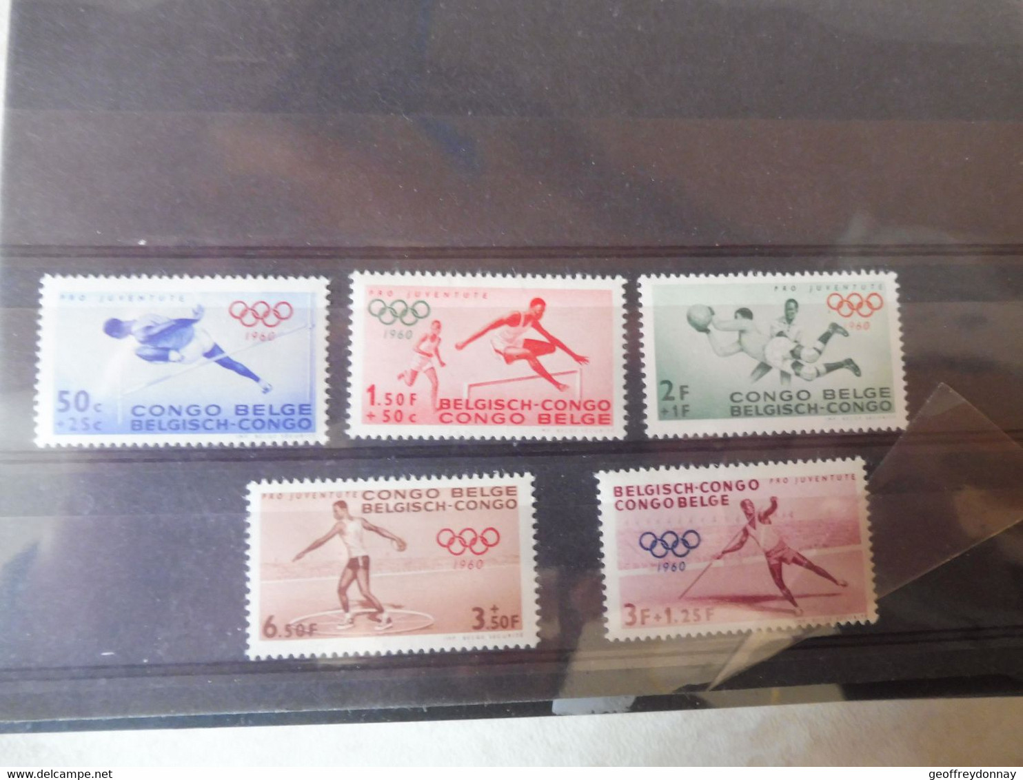 Congo Belge Belgisch Congo 367/371 Mnh Neuf ** - Unused Stamps