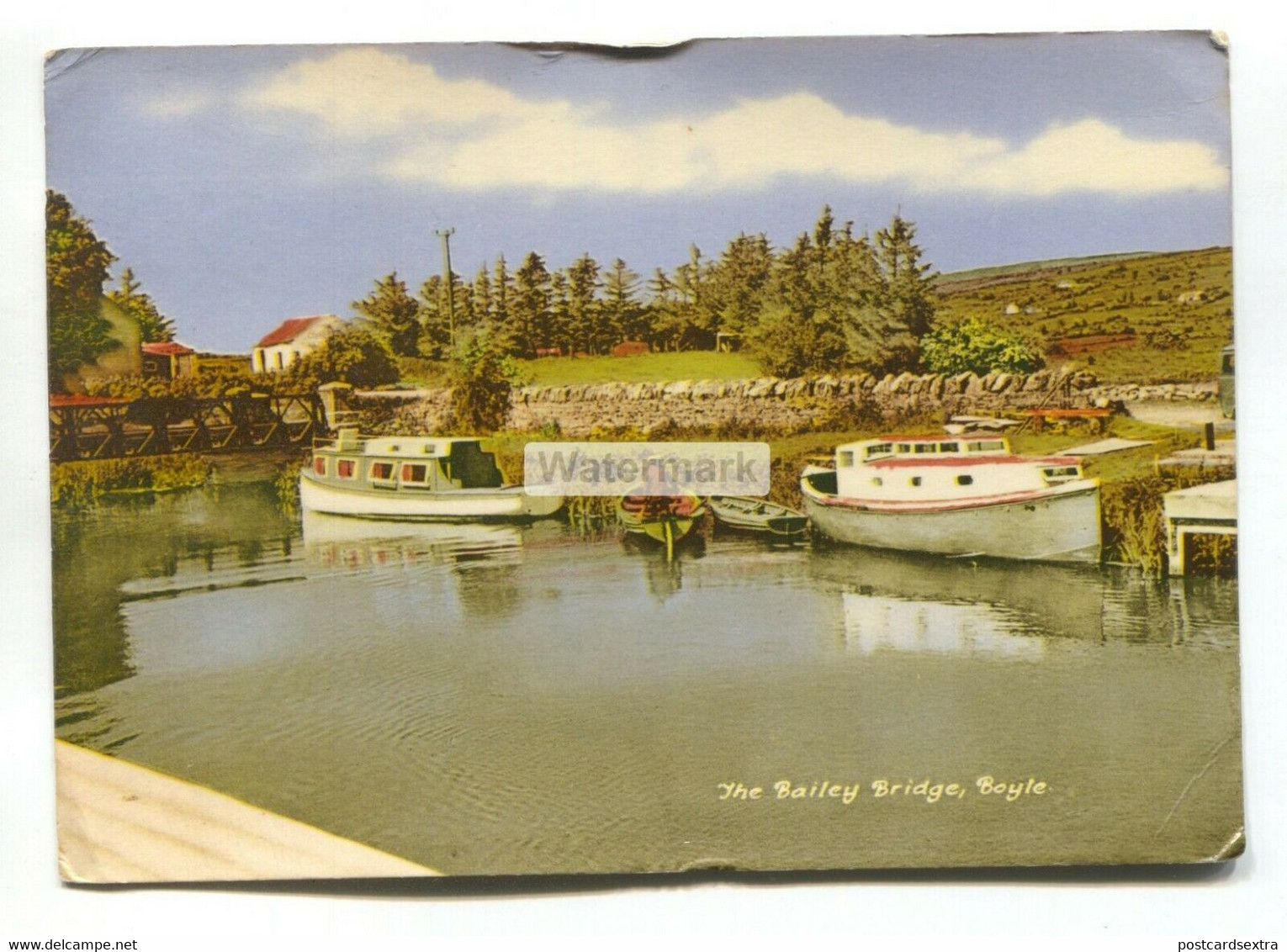 Boyle - The Bailey Bridge - 1965 Used County Roscommon, Ireland Postcard - Roscommon