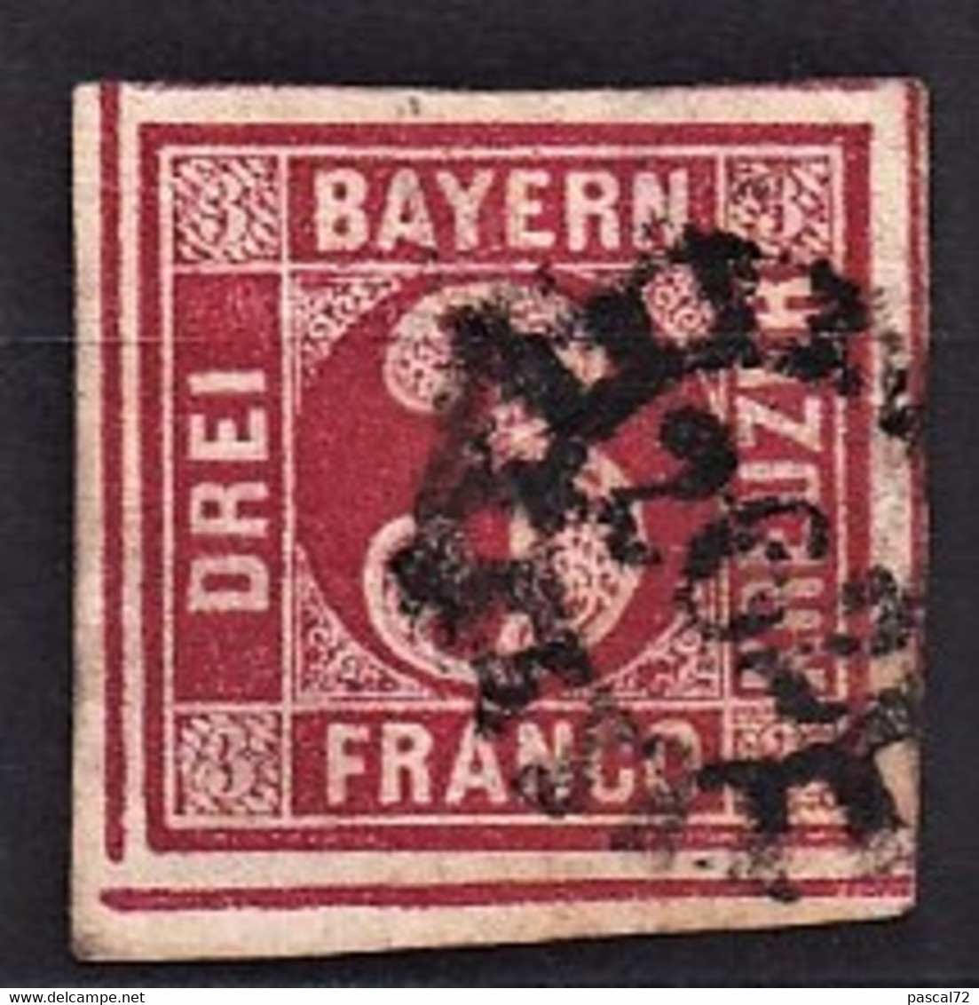 BAYERN 1862 MiNr 9 Gestempelt (used Oblitéré) - Altri & Non Classificati