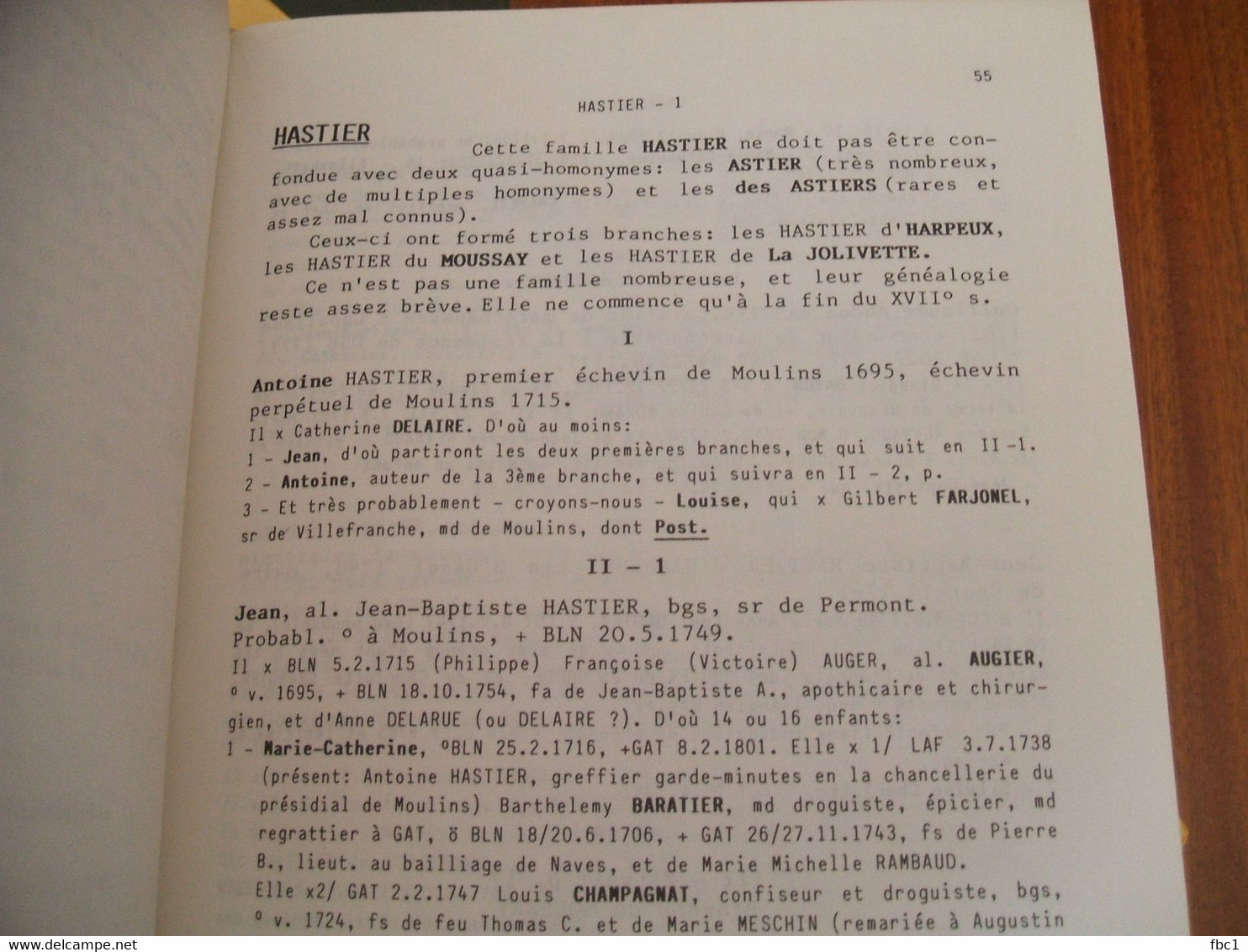 Henri De Fremont - Généalogies De Familles Bourbonnaises - 4 Volumes 1990-1993 - Bourbonnais