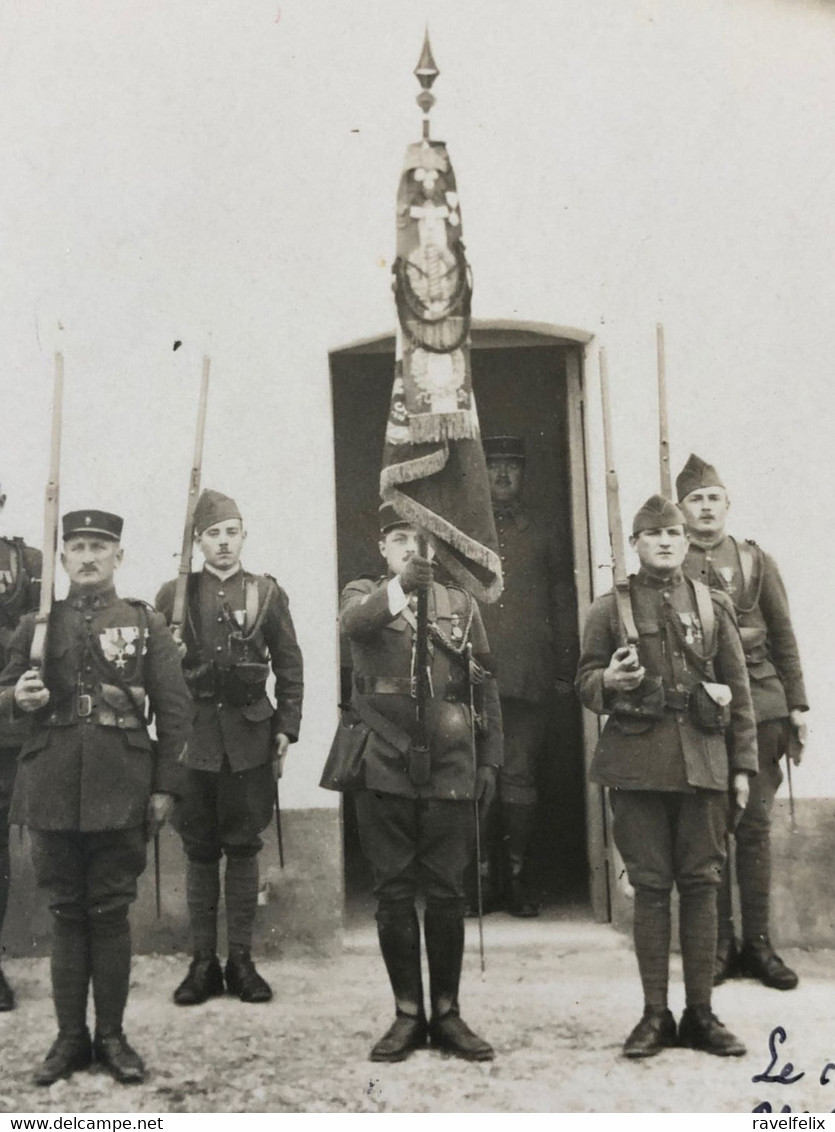 LEGION ETRANGERE DRAPEAU DU 3 ° REI ET SA GARDE MAROC POIRMEUR ANNEES 1920 - Regimientos