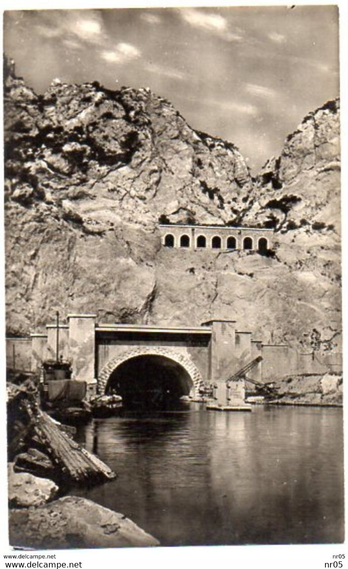 13 ( Bouches Du Rhone ) - MARSEILLE - L'Entrée Du Tunnel De Rove - L'Estaque