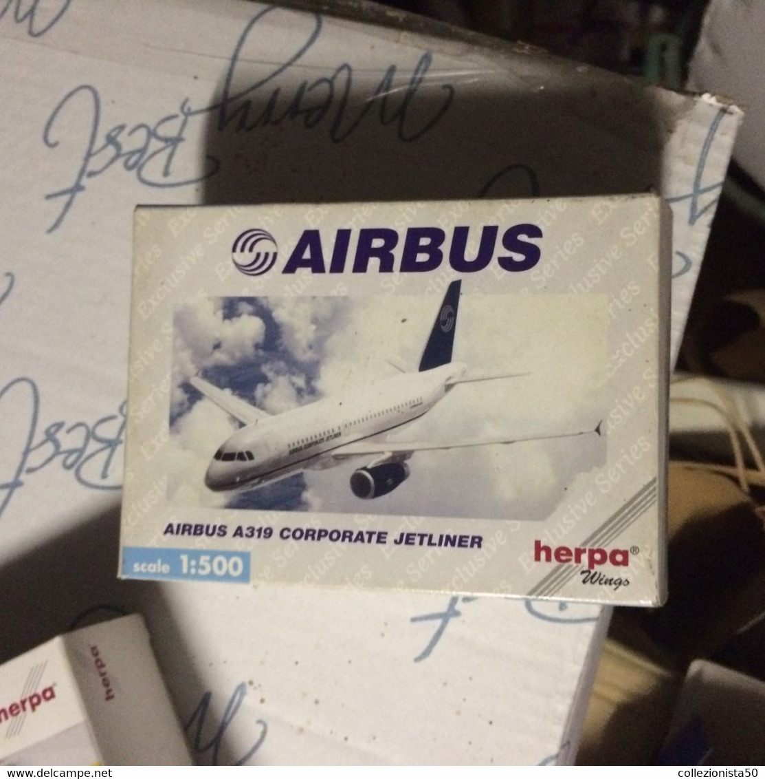 HERPA 1:500 AIRBUS 319 CORPORATE ! - Unclassified