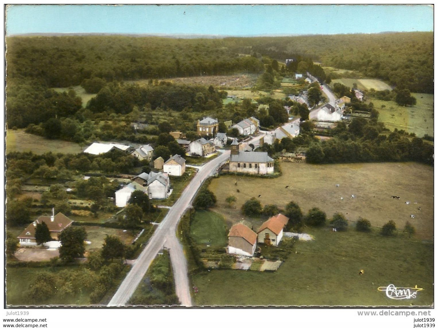 LA CHAPELLE ..-- 08 . ARDENNES ..-- Vue Aérienne . - Sedan