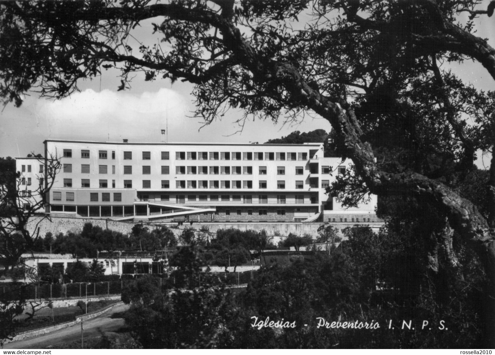 Cartolina 1963 ITALIA SARDEGNA IGLESIAS PREVENTORIO INPS Italy Postcard Italien Ansichtskarte Italie Carte - Iglesias