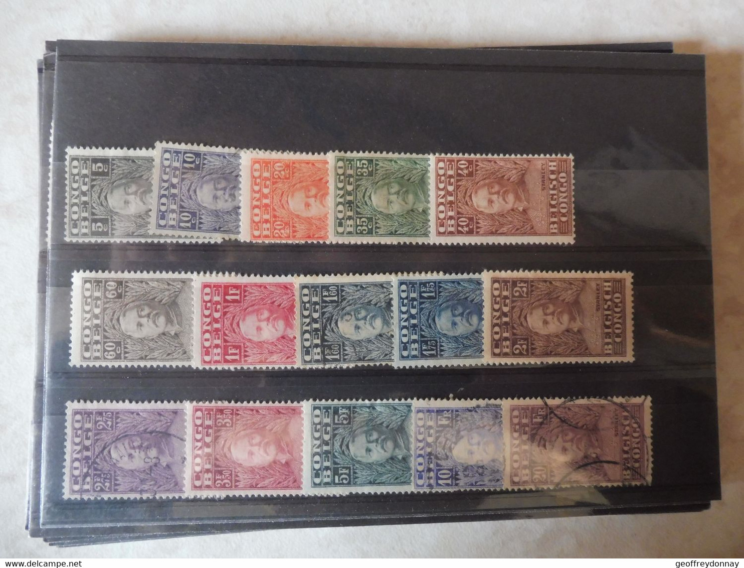 Congo Belge Belgisch Congo 135/149 Mh Charniere / Oblitéré Gestempelt ( - Used Stamps