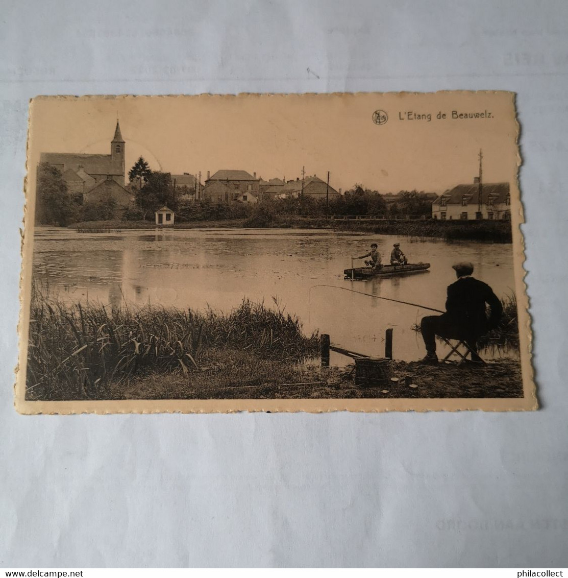 Le Etang De Beauwelz (Momignies) Angleur 1955 - Momignies