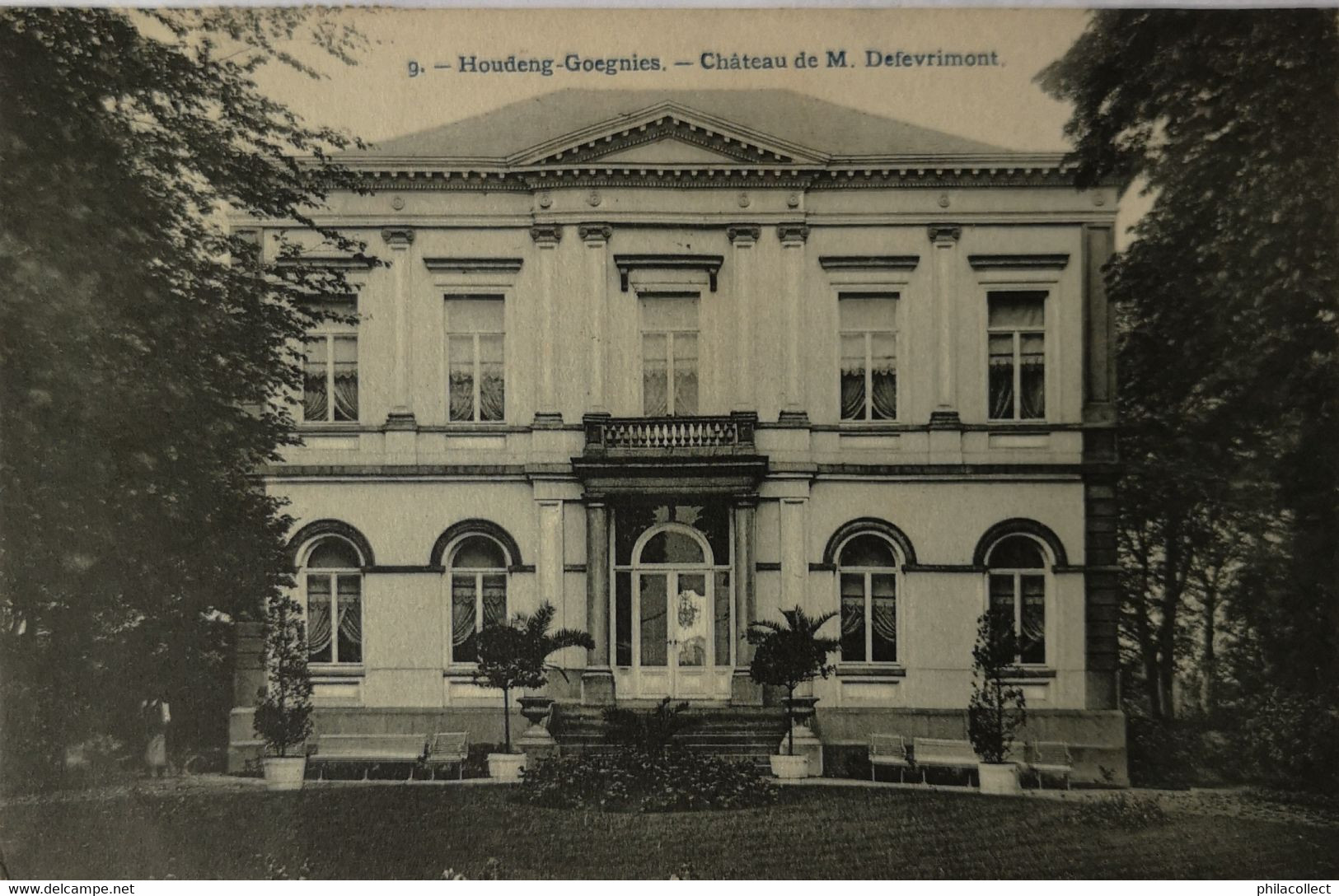 Houdeng - Goegnies (La Louviere) Chateau De M. Defevrimont 1910 - La Louviere